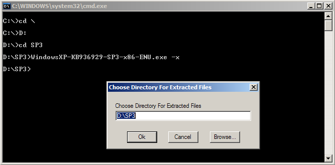 Extract Service Pack 3