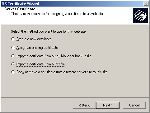 Server Certificate